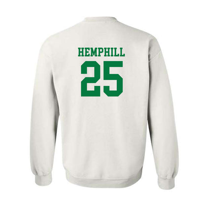 North Texas - NCAA Women's Volleyball : Riley Hemphill - White Classic Shersey Sweatshirt