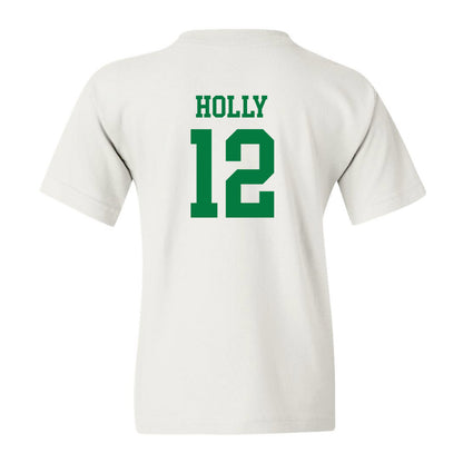 North Texas - NCAA Women's Volleyball : Sh'Diamond Holly - White Classic Shersey Youth T-Shirt