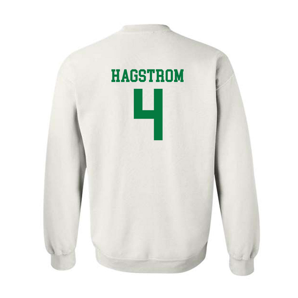 North Texas - NCAA Women's Volleyball : Sophia Hagstrom - White Classic Shersey Sweatshirt