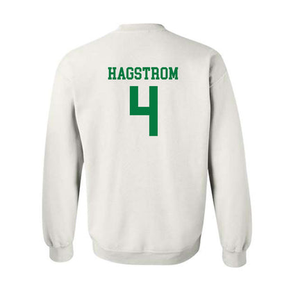 North Texas - NCAA Women's Volleyball : Sophia Hagstrom - White Classic Shersey Sweatshirt