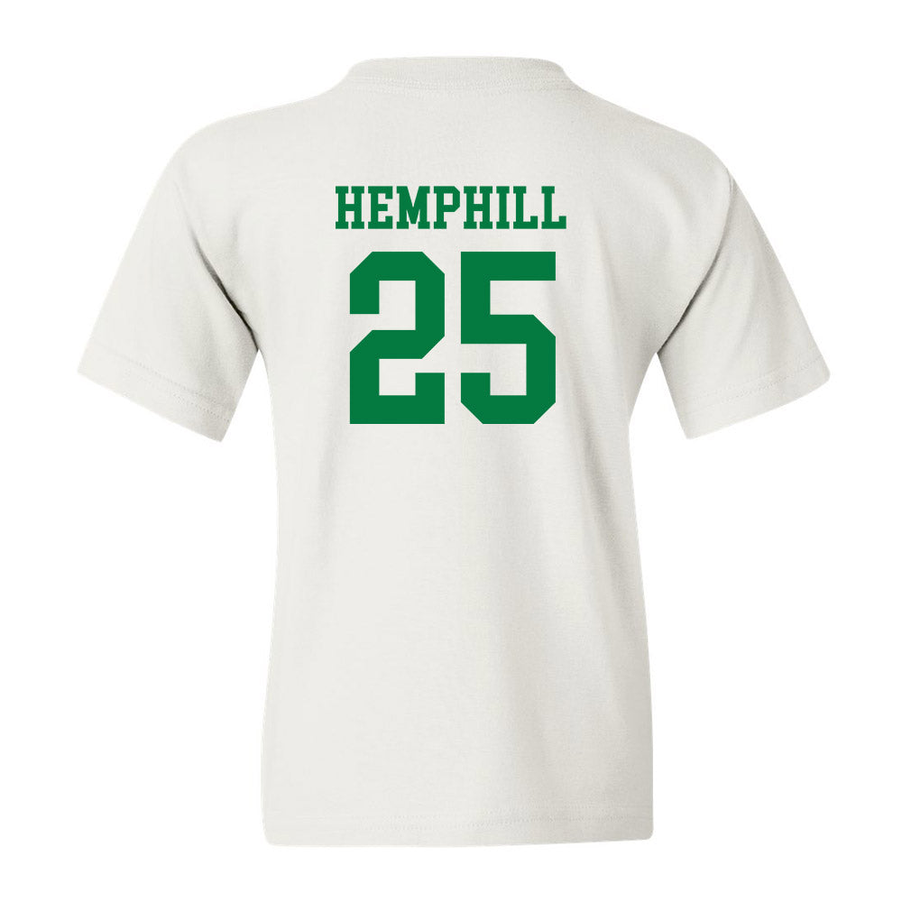 North Texas - NCAA Women's Volleyball : Riley Hemphill - White Classic Shersey Youth T-Shirt
