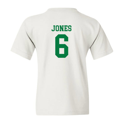 North Texas - NCAA Women's Volleyball : Madisyn Jones - White Classic Shersey Youth T-Shirt