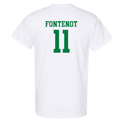 North Texas - NCAA Women's Volleyball : Victoria Fontenot - White Classic Shersey Short Sleeve T-Shirt
