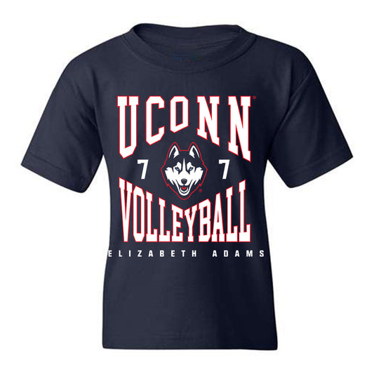UConn - NCAA Women's Volleyball : Elizabeth Adams - Youth T-Shirt Classic Fashion Shersey