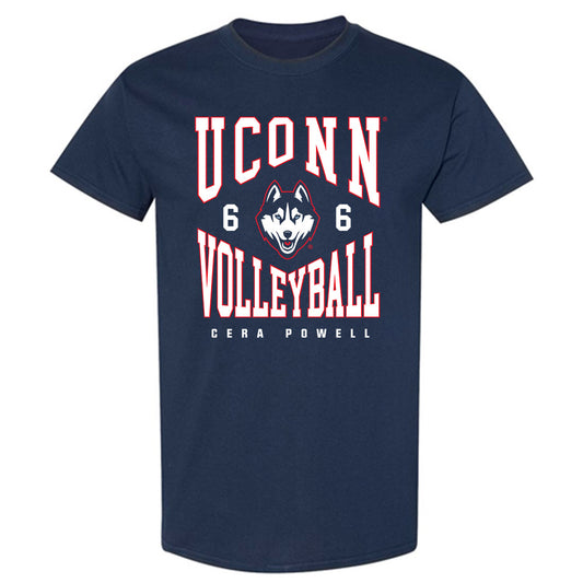 UConn - NCAA Women's Volleyball : Cera Powell - T-Shirt Classic Fashion Shersey