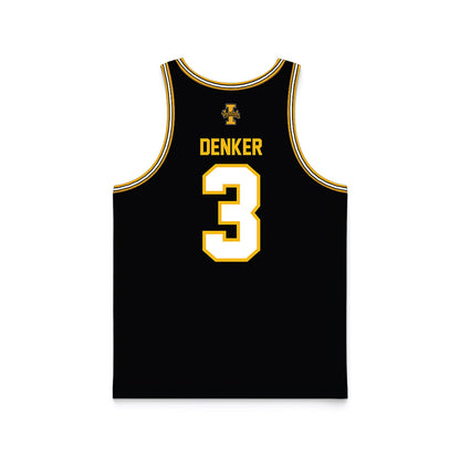 Idaho - NCAA Men's Basketball : Quinn Denker - Black Jersey