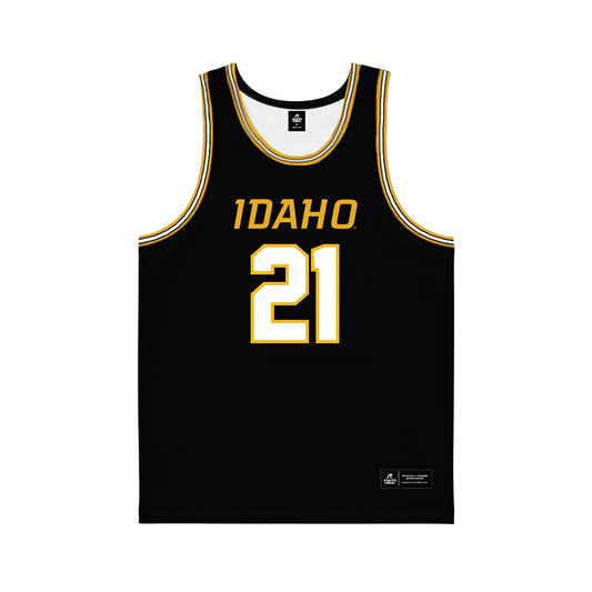 Idaho - NCAA Women's Basketball : Kennedy Johnson - Black Jersey