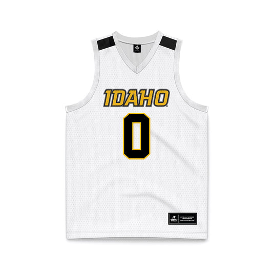 Idaho - NCAA Men's Basketball : Julius Mims - White Jersey