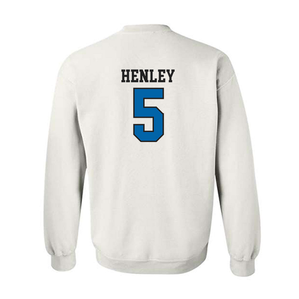 MTSU - NCAA Women's Volleyball : Kayla Henley - White Classic Shersey Sweatshirt