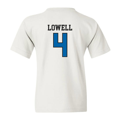 MTSU - NCAA Women's Volleyball : Marie Lowell - White Classic Shersey Youth T-Shirt