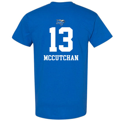 MTSU - NCAA Women's Volleyball : Traeston McCutchan - Royal Replica Shersey Short Sleeve T-Shirt