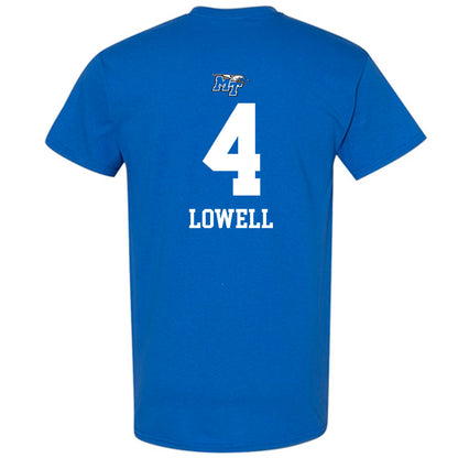 MTSU - NCAA Women's Volleyball : Marie Lowell - Royal Replica Shersey Short Sleeve T-Shirt