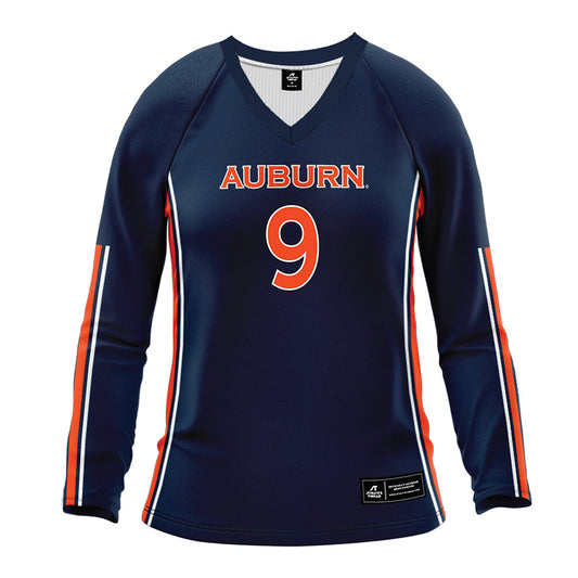 Auburn - NCAA Women's Volleyball : Zoe Slaughter - Navy Jersey