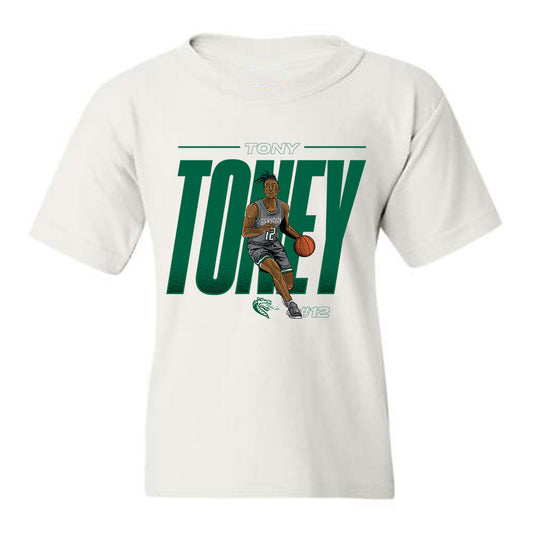 UAB - NCAA Men's Basketball : Tony Toney Jr - Caricature Youth T-Shirt