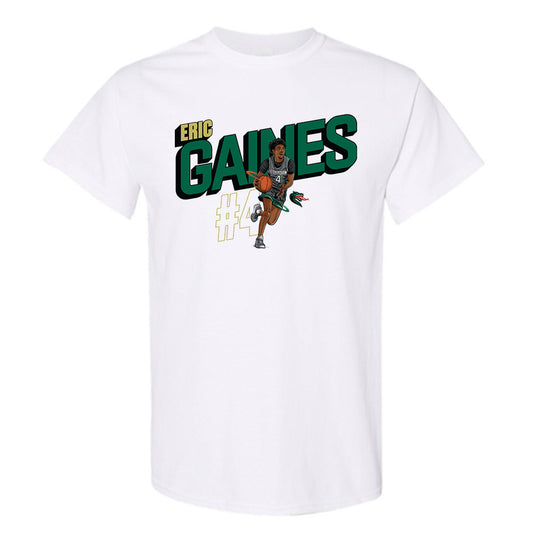 UAB - NCAA Men's Basketball : Eric Gaines - Caricature Short Sleeve T-Shirt