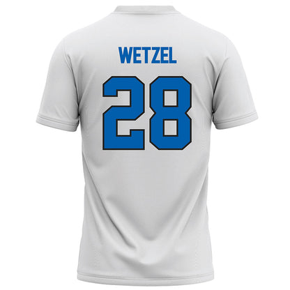 UNC Asheville - NCAA Men's Soccer : Isaac Wetzel - White Jersey