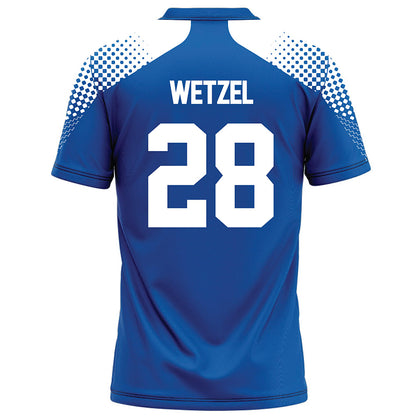UNC Asheville - NCAA Men's Soccer : Isaac Wetzel - Royal Jersey