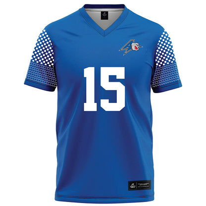 UNC Asheville - NCAA Men's Soccer : Aiden Gummer - Royal Jersey