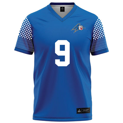 UNC Asheville - NCAA Men's Soccer : Luca Nelson - Royal Soccer Jersey