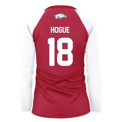 Arkansas - NCAA Women's Volleyball : Hannah Hogue - Red Jersey