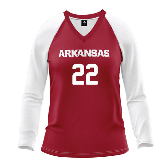 Arkansas - NCAA Women's Volleyball : Ava Roth - Red Jersey