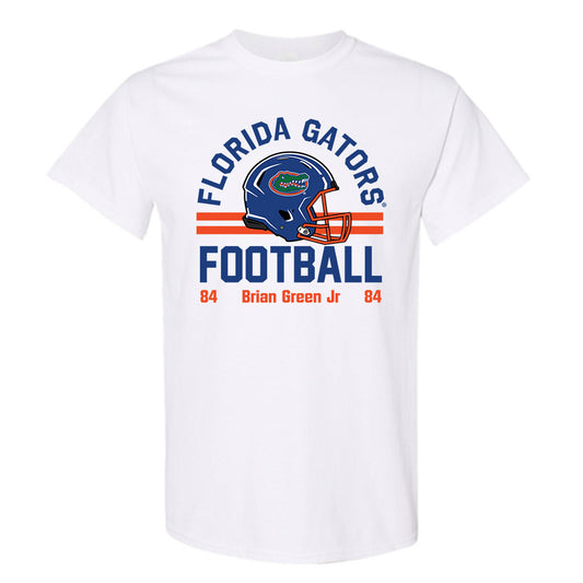 Florida - NCAA Football : Brian Green Jr - White Classic Fashion Shersey Short Sleeve T-Shirt
