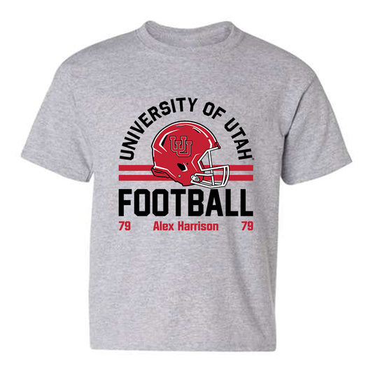 Utah - NCAA Football : Alex Harrison - Classic Fashion Shersey Youth T-Shirt