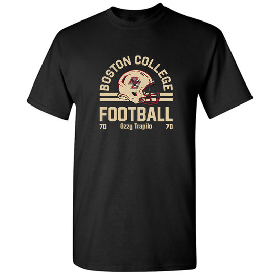 Boston College - NCAA Football : Ozzy Trapilo - Black Classic Fashion Shersey Short Sleeve T-Shirt