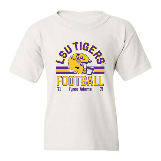 LSU - NCAA Football : Tyree Adams - Youth T-Shirt Classic Fashion Shersey