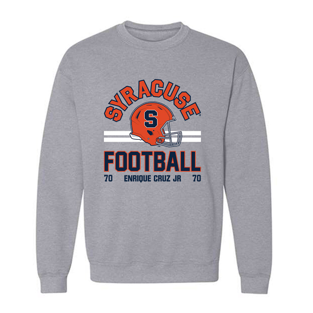 Syracuse - NCAA Football : Enrique Cruz Jr - Classic Fashion Shersey Sweatshirt