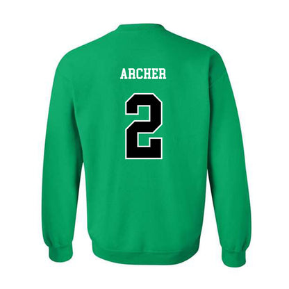 Marshall - NCAA Women's Soccer : Kylie Archer - Green Replica Shersey Sweatshirt