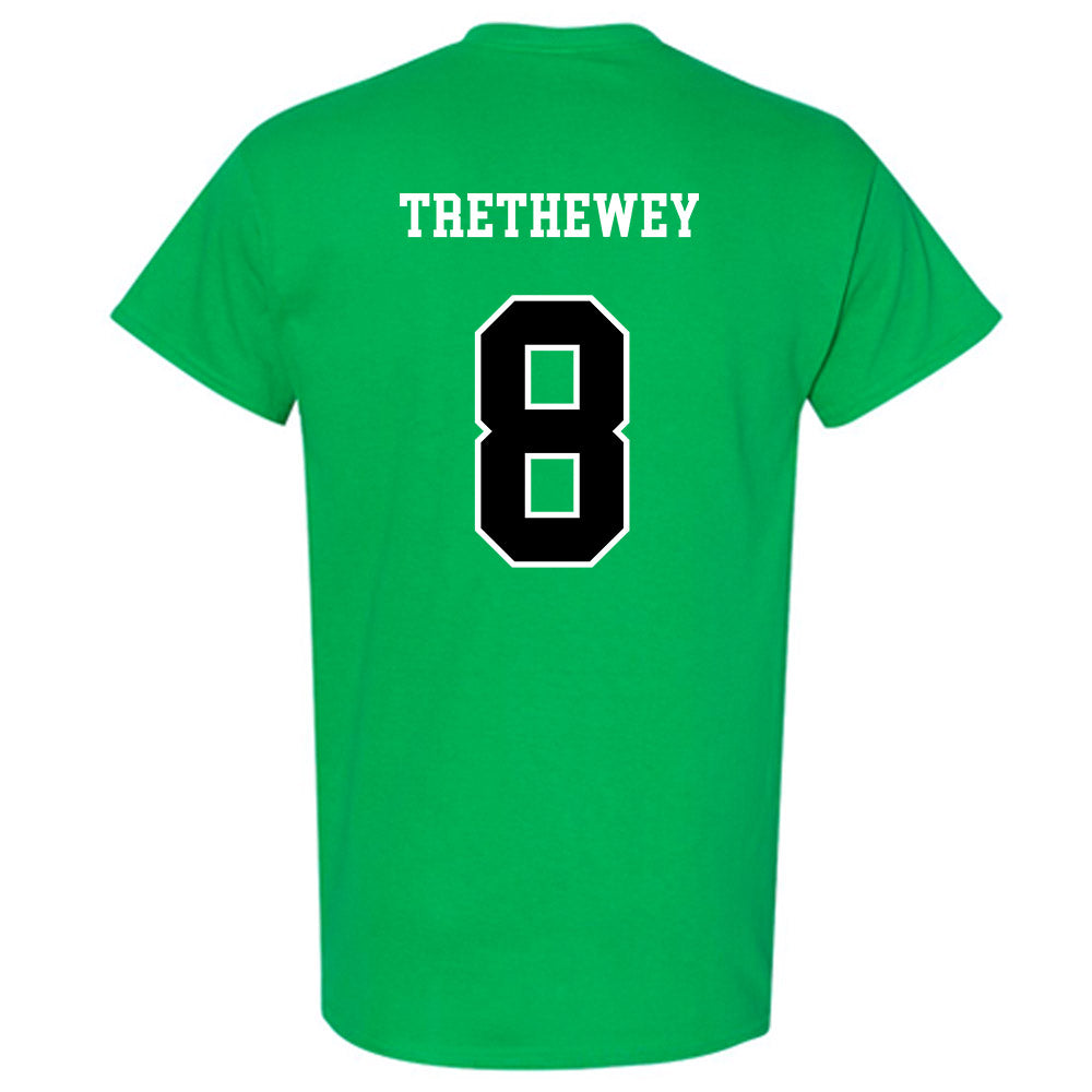 Marshall - NCAA Women's Soccer : Ava Trethewey - Green Replica Shersey Short Sleeve T-Shirt