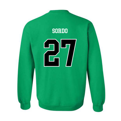Marshall - NCAA Men's Soccer : Aymane Sordo - Green Replica Shersey Sweatshirt