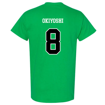 Marshall - NCAA Men's Soccer : Taimu Okiyoshi - Green Replica Shersey Short Sleeve T-Shirt