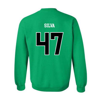 Marshall - NCAA Men's Soccer : Marco Silva - Green Replica Shersey Sweatshirt