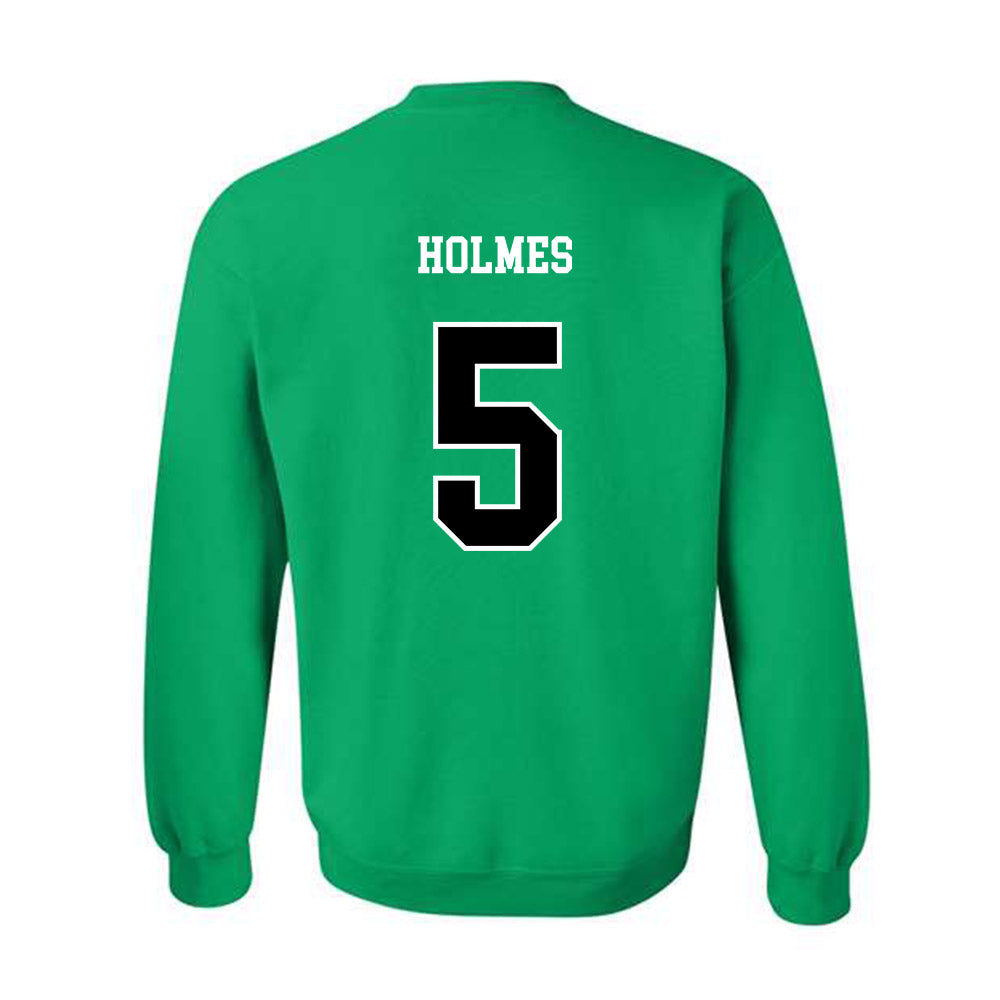 Marshall - NCAA Men's Soccer : Ryan Holmes - Green Replica Shersey Sweatshirt