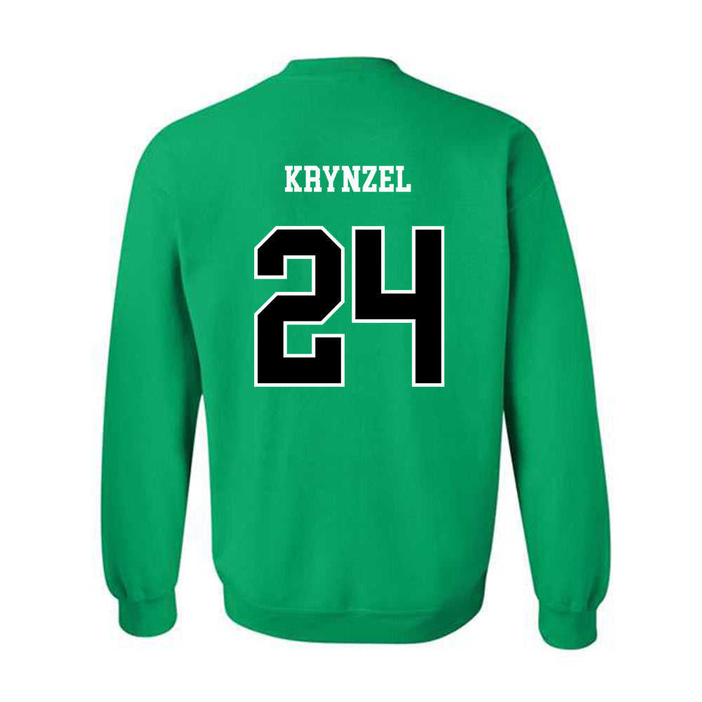 Marshall - NCAA Women's Soccer : Kylie Krynzel - Green Replica Shersey Sweatshirt