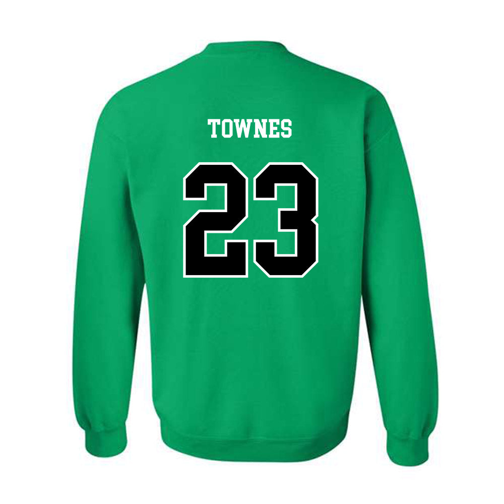 Marshall - NCAA Women's Soccer : Madison Townes - Green Replica Shersey Sweatshirt