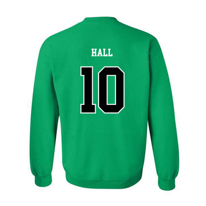 Marshall - NCAA Women's Soccer : Ava Hall - Green Replica Shersey Sweatshirt