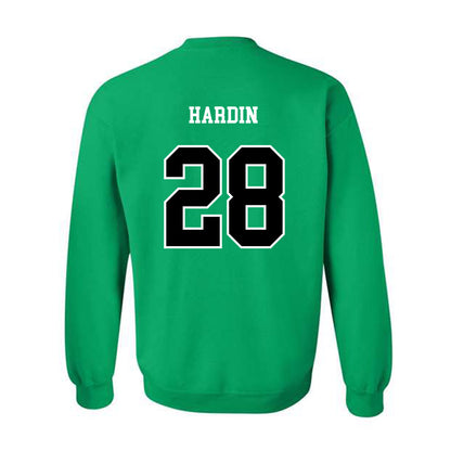 Marshall - NCAA Women's Soccer : Alyssa Hardin - Green Replica Shersey Sweatshirt