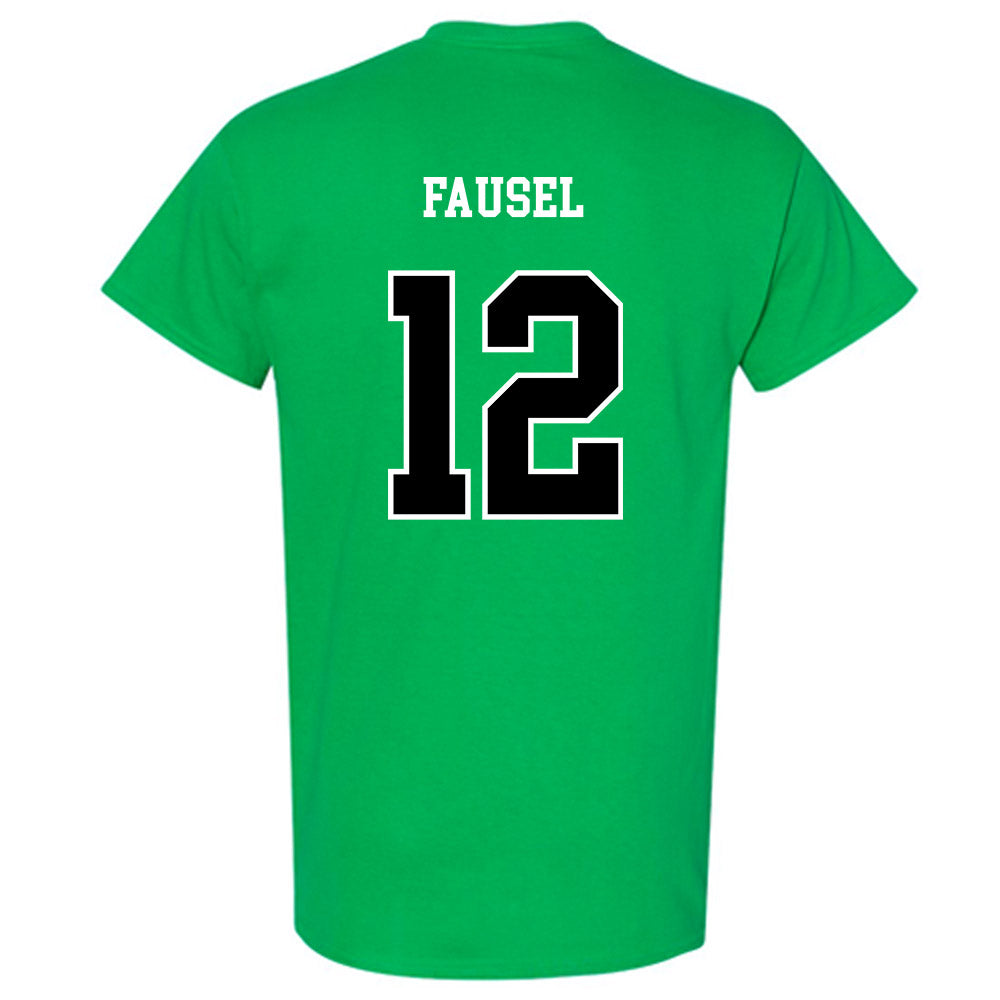 Marshall - NCAA Women's Soccer : Kellyn Fausel - Green Replica Shersey Short Sleeve T-Shirt