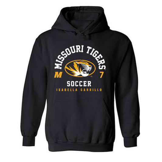 Missouri - NCAA Women's Soccer : Isabella Carrillo - Classic Fashion Shersey Hooded Sweatshirt