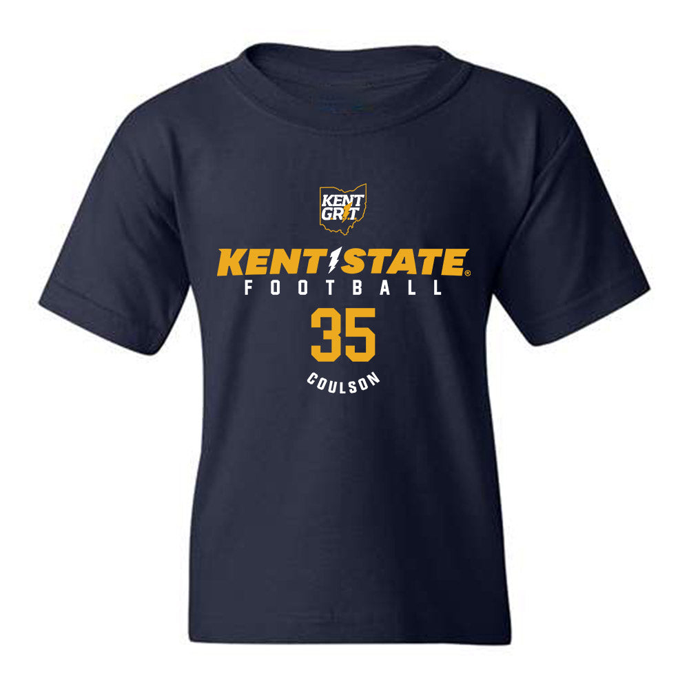 Kent State - NCAA Football : Jack Coulson - Youth T-Shirt Fashion Shersey