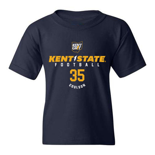 Kent State - NCAA Football : Jack Coulson - Youth T-Shirt Fashion Shersey