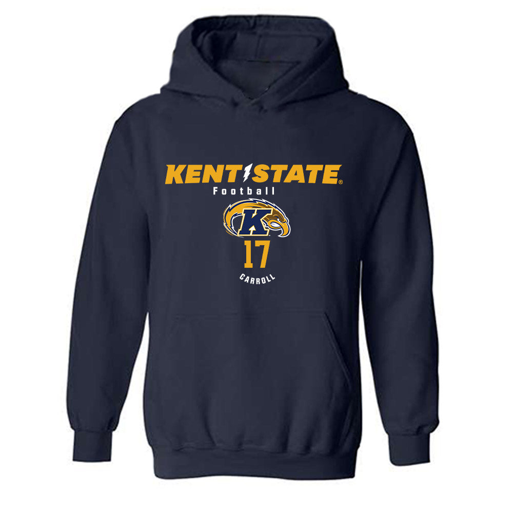 Kent State - NCAA Football : Mattheus Carroll - Hooded Sweatshirt Classic Fashion Shersey