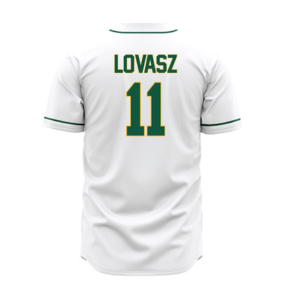 William & Mary - NCAA Baseball : Carter Lovasz - White Jersey