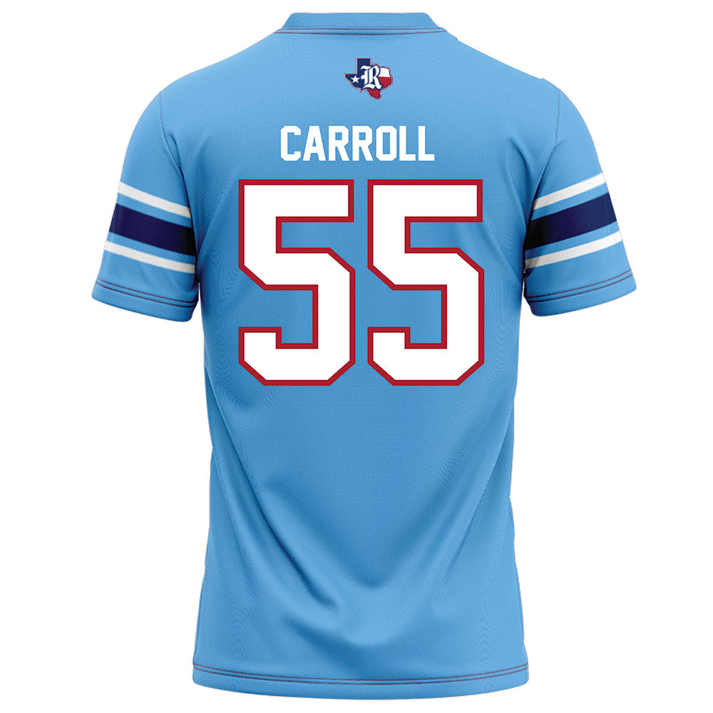 Rice - NCAA Football : De'Braylon Carroll - Light Blue Jersey