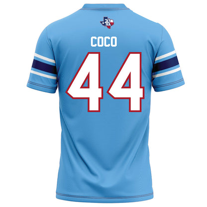 Rice - NCAA Football : Coleman Coco - Light Blue Jersey