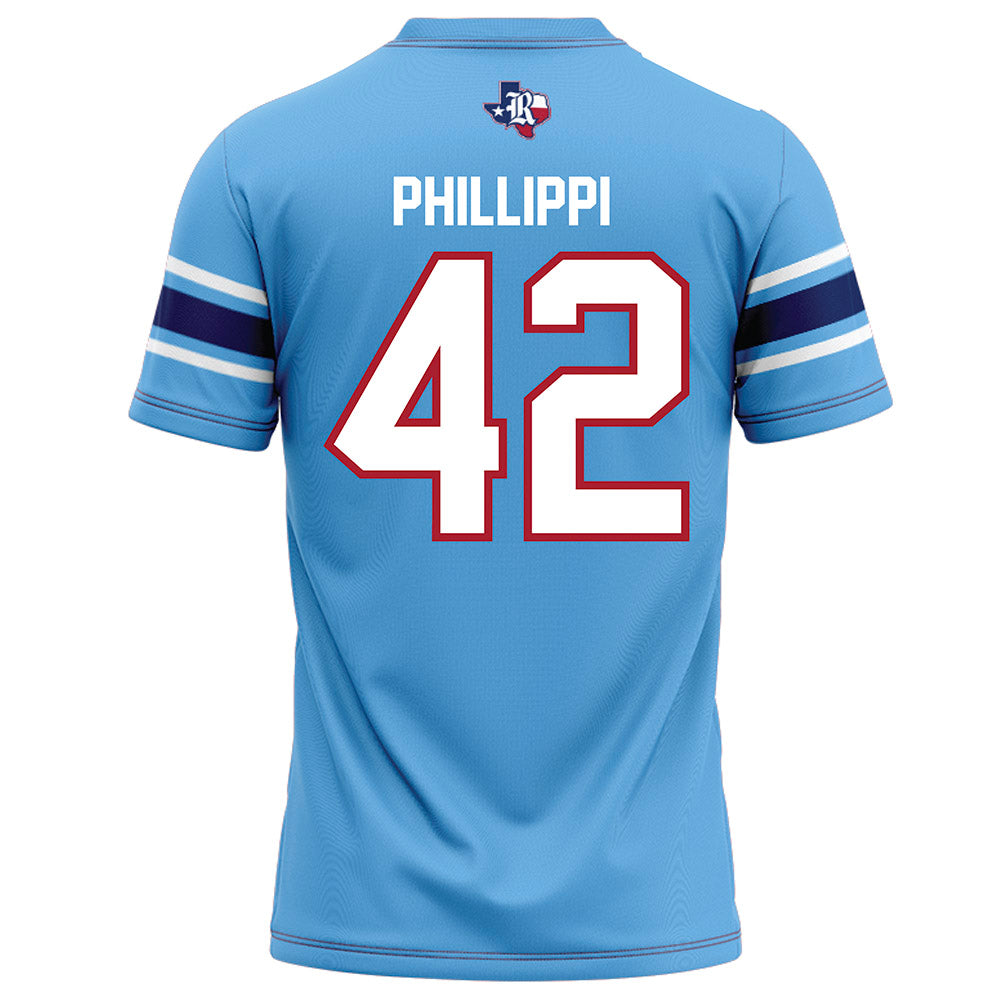 Rice - NCAA Football : Trey Phillippi - Light Blue Jersey