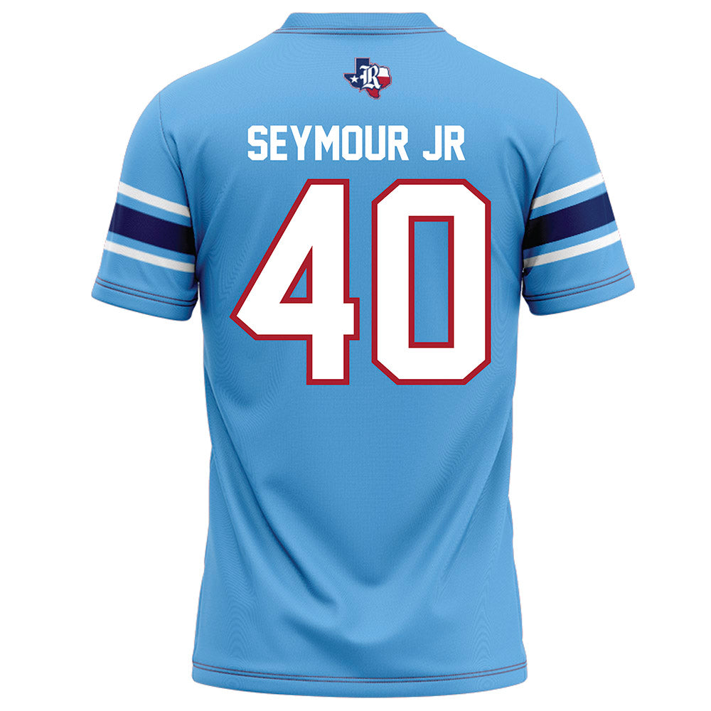 Rice - NCAA Football : Kenneth Seymour Jr - Light Blue Jersey
